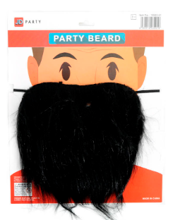 Beard - Black Party Beard