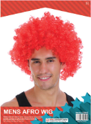 Wig - Mens Afro Wig (Red)