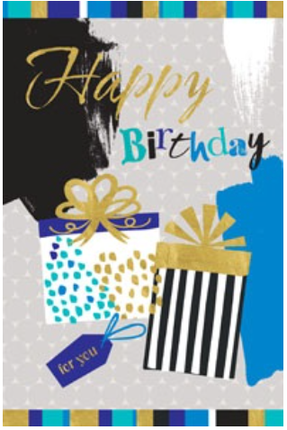 Birthday Card - Happy Birthday Present