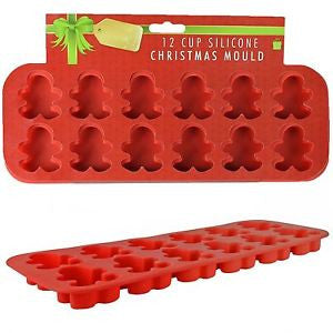 Chocolate Silicon Mould - Christmas Asstd