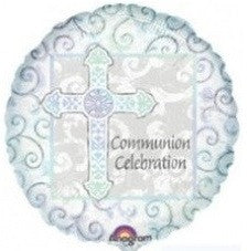 Foil Balloon 18" - Communion Celebration