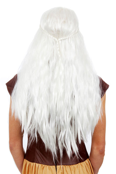 Wig - Deluxe Dragon Mother (White)