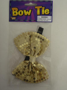 Bow Tie - Sequin (Gold)