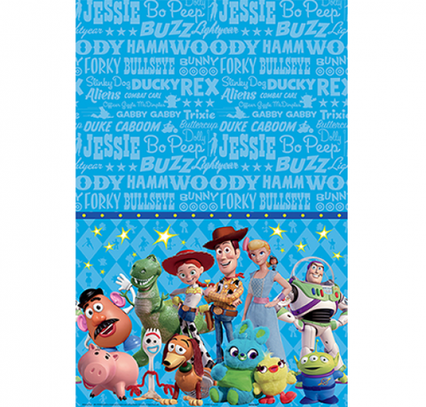 Table Cover -  Toy Story 4 Plastic Tablecover