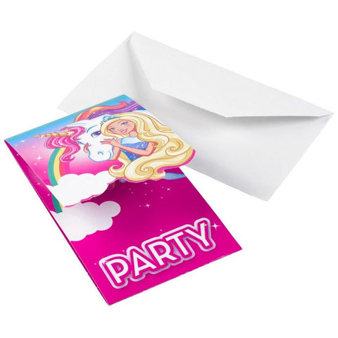 Invites - Barbie Dreamtopia Invitations