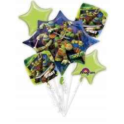 Foil Balloon Bouquet - Teenage Mutant Ninja Turtles