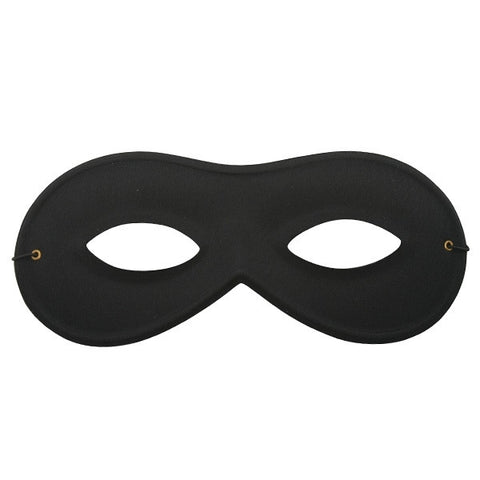 Eye Mask - Masquerade Round (Black)