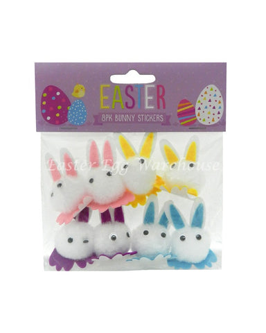 Pompom - Easter Bunny Sticker Pk8