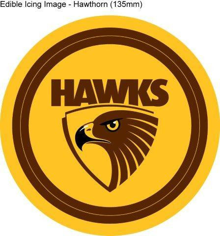 Edible Icing Image - AFL Hawthorn Hawks