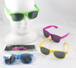 Glasses - Bright Coloured Sunglasses with UV Lenses Asstd