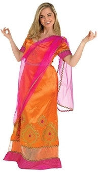 Costume - Deluxe Bollywood Starlet Orange (Adult)