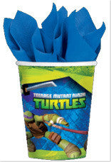 Printed Paper Cups - Teenage Mutant Ninja Turtles Pk 8