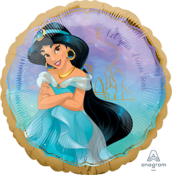Foil Balloon 18"- Disney Aladdin Jasmine