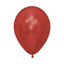 Sempertex Latex Balloon 12" - Reflex Crystal Red PK12