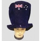 Hat - Aussie Flag Jumbo Plush Top Hat