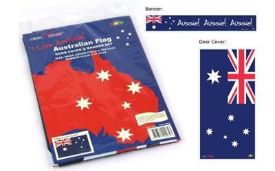 Banner - Australian Door Cover & Banner Set
