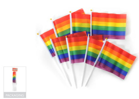 Flag - Rainbow Hand Signal Flag PK8 ( Mardi Gras )