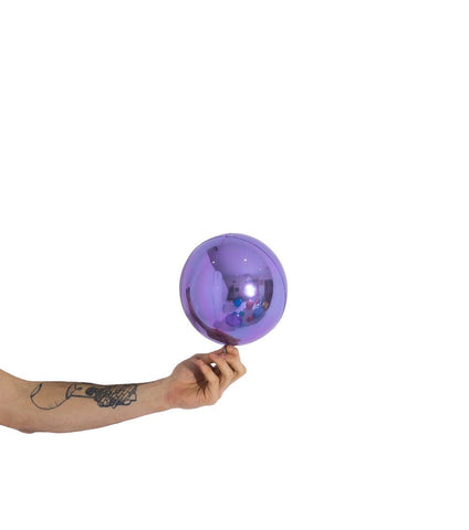 Foil Balloon Loon Balls 7'' - Metallic Lilac