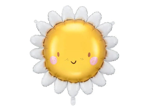 Foil Balloon Supershape - Sunflower Smiley Face
