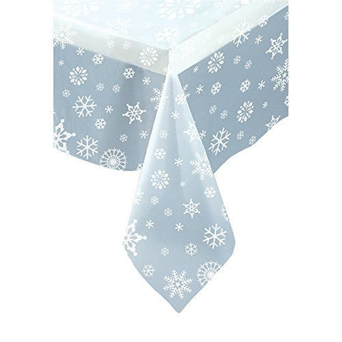 Printed Tablecover - Snowflakes
