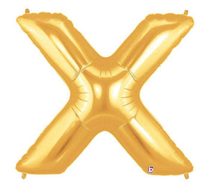 Foil Balloon Megaloon - X (Gold)