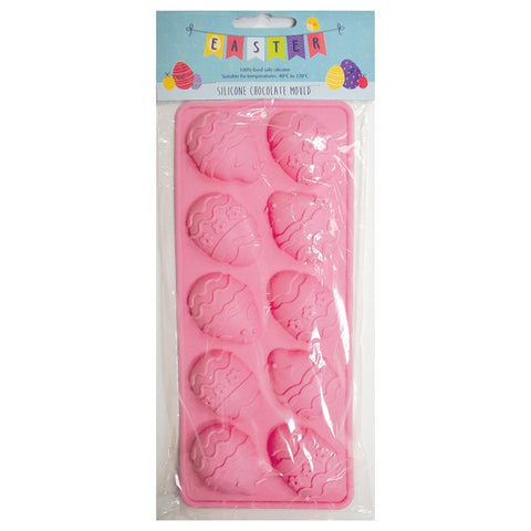 Chocolate Mould - Easter Egg With Bunny Silicone Mould