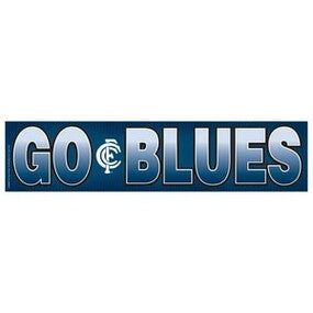 Paper Banner - AFL Carlton Go Blues