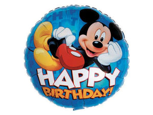 Foil Balloon 18" - Mickey Happy Birthday