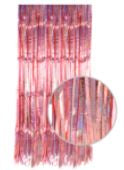 Curtain - Sparkly Metallic Tinsel Curtain Pink Gold