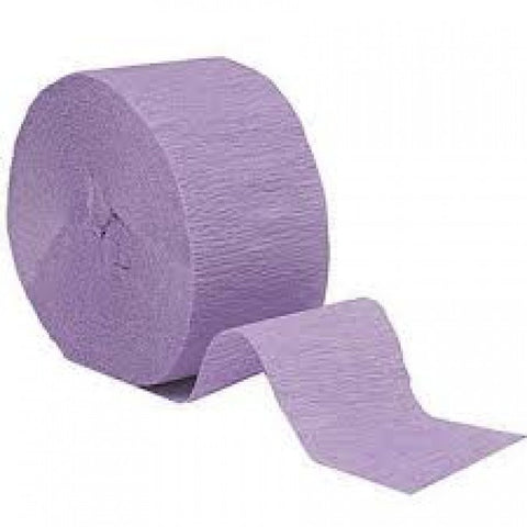 Crepe Streamers - Lilac