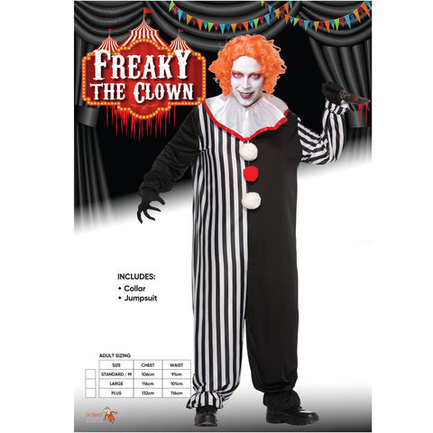 Adult Costume - Freaky The Clown