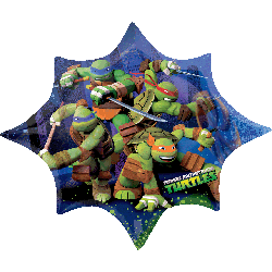 Foil Balloon Supershape - Teenage Mutant Ninja Turtles