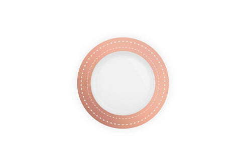 Paper Plates - Rose Gold Paper Plate 23cm Round