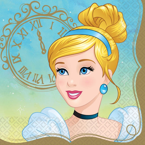 Disney Princess One Upon A Time Lunch Napkins Cinderella