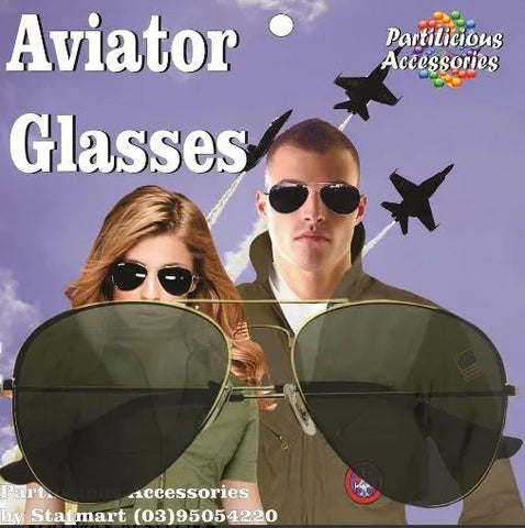 Party Glasses - Aviator Glasses