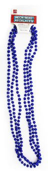 Necklaces - Neon Bead (Blue) 3PCS
