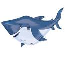 Foil Balloon Supershape - Ocean Buddies Shark