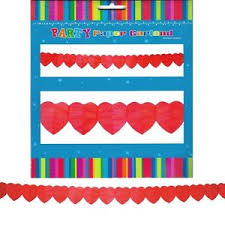 Banner - Party Garland Paper Hearts