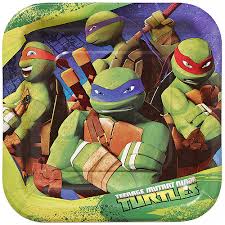 Paper Plate - Ninja Turtles