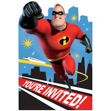 Invites - Incredibles 2 Invitation