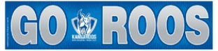 Paper Banner - AFL North Melbourne Go Roos