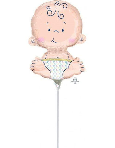 Mini Foil Balloon -  14" Welcome Baby Foil Balloon ( Air Filled )