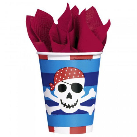 Paper Cups -  Pirate's Treasure 266ml Cups