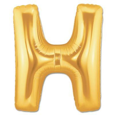 Foil Balloon Megaloon - H (Gold)