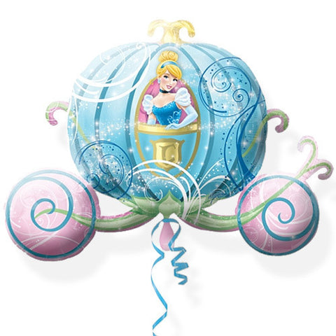 Foil Balloon Supershape - Disney Princess Cinderella Carriage
