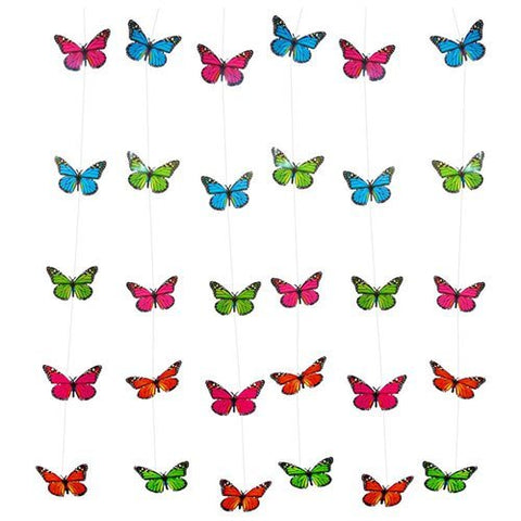 Hanging Decoration - Butterfly Pk 6