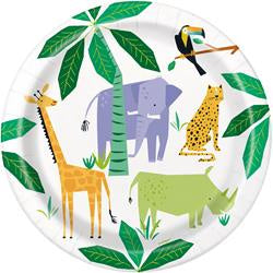 Paper Plates - Animal Safari 8pk