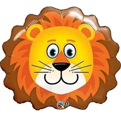 Foil Balloon Supershape - Lovable Lion