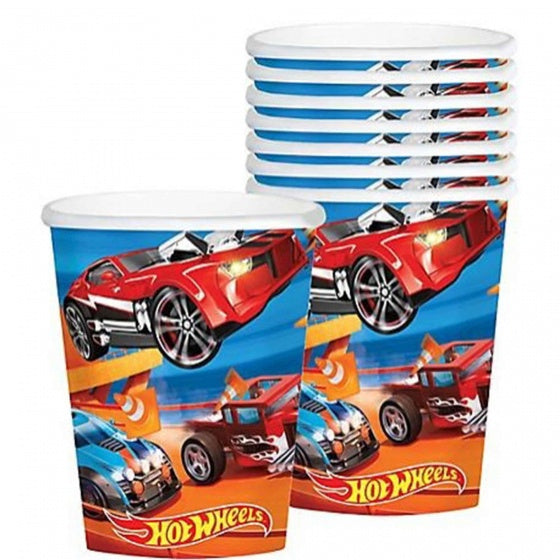 Paper Cups - Hot Wheels Wild Racer 266ml Cups