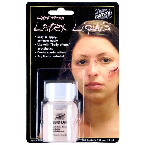 Liquid Latex - Light Flesh with Brush Carded 30ml